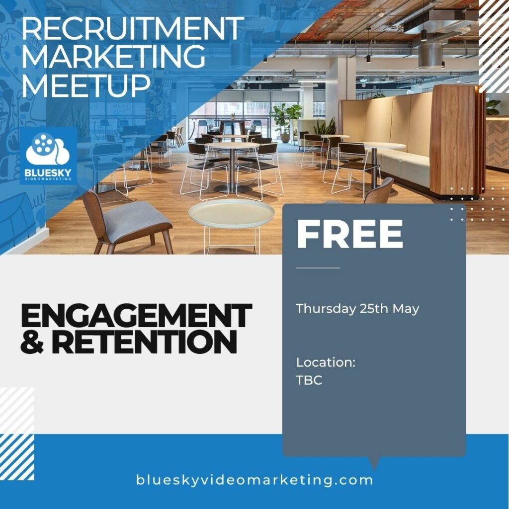 employee engagement and retention recruitment marketing meetup