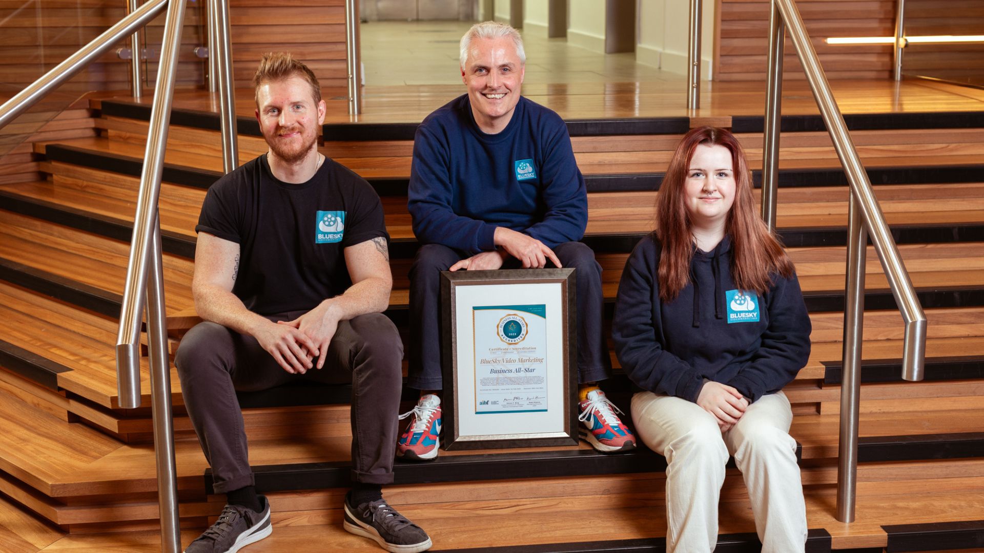all ireland business all star accreditation for bluesky video marketing