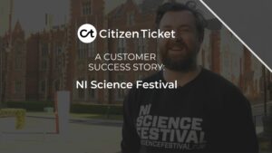 CIitizen Ticket NI Science Festival testimonial case study video bluesky video marketing
