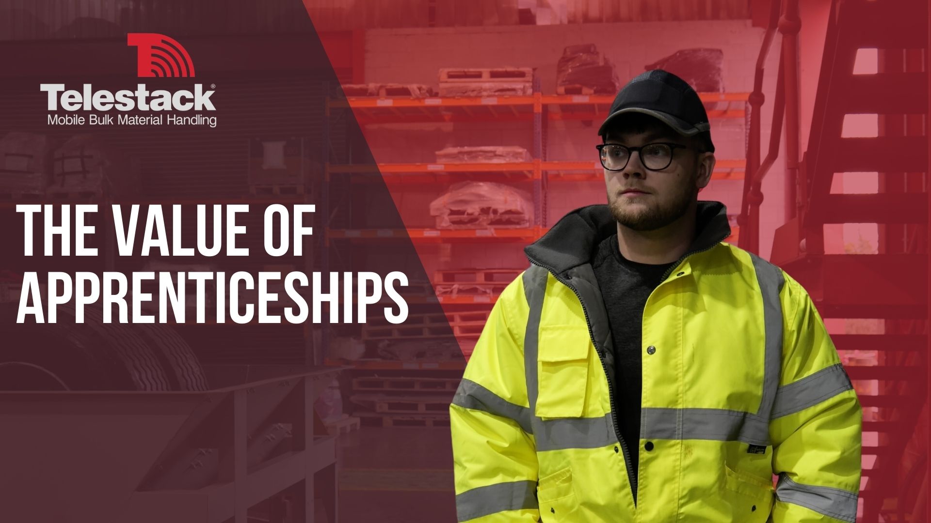 A thumbnail for Telestacks apprenticeship week video named "The Value of Apprenticeships"