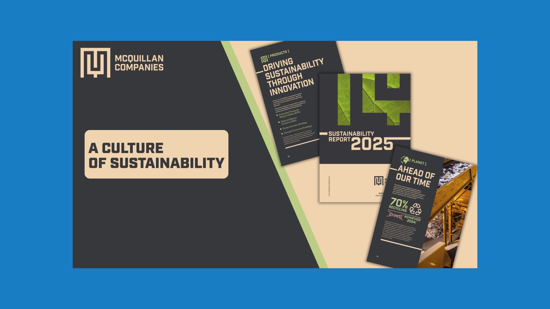 McQuillan Companies Sustainability Report Video Series 2025